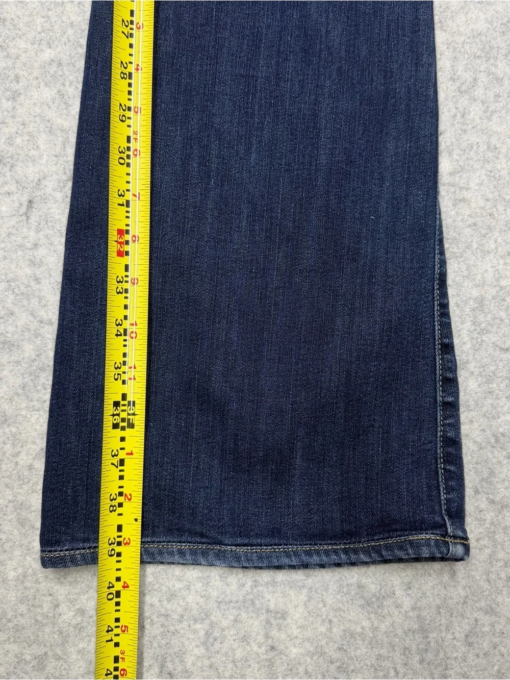 Paige Premium Denim Laurel Canyon Bootcut Jeans Womens Sz 31 Dark Wash Y2K